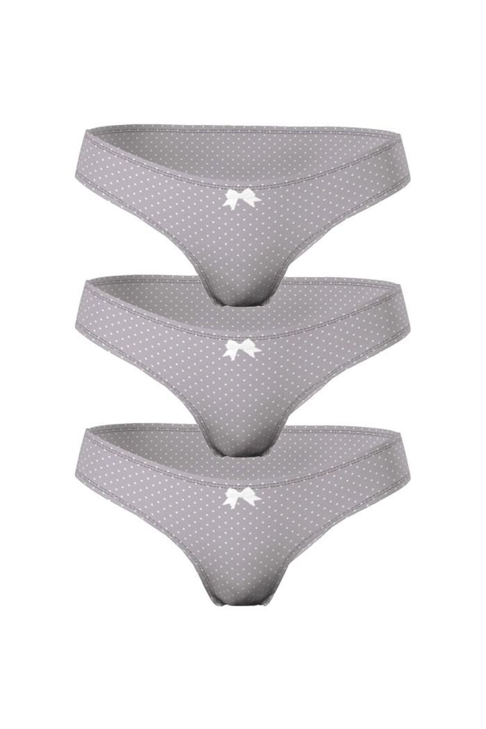 3er-Pack Bikini-Slips für Frauen