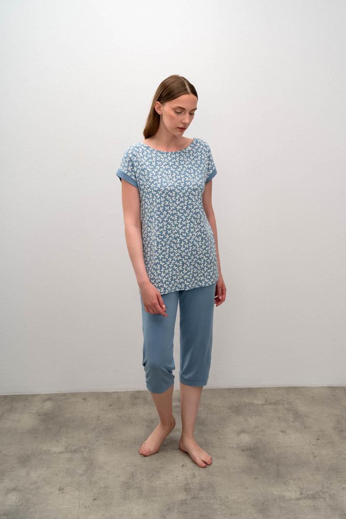 Short Sleeve Printed Pyjamas