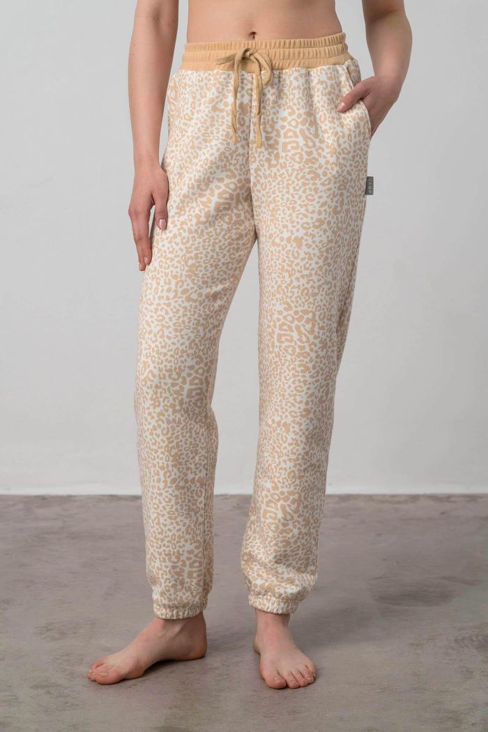 Printed Pants  with Side Pockets