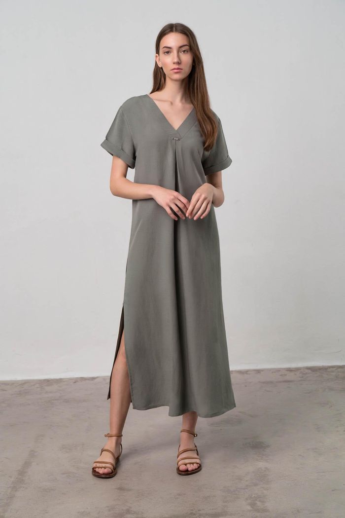 Plain Long Dress