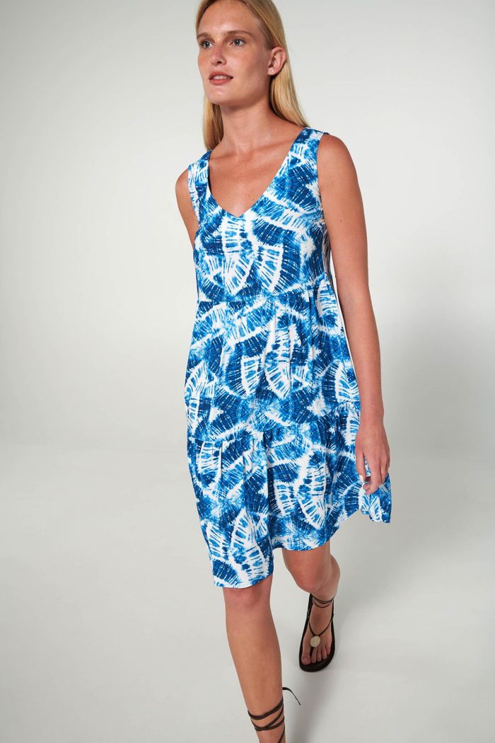 Printed Sleeveless Dress