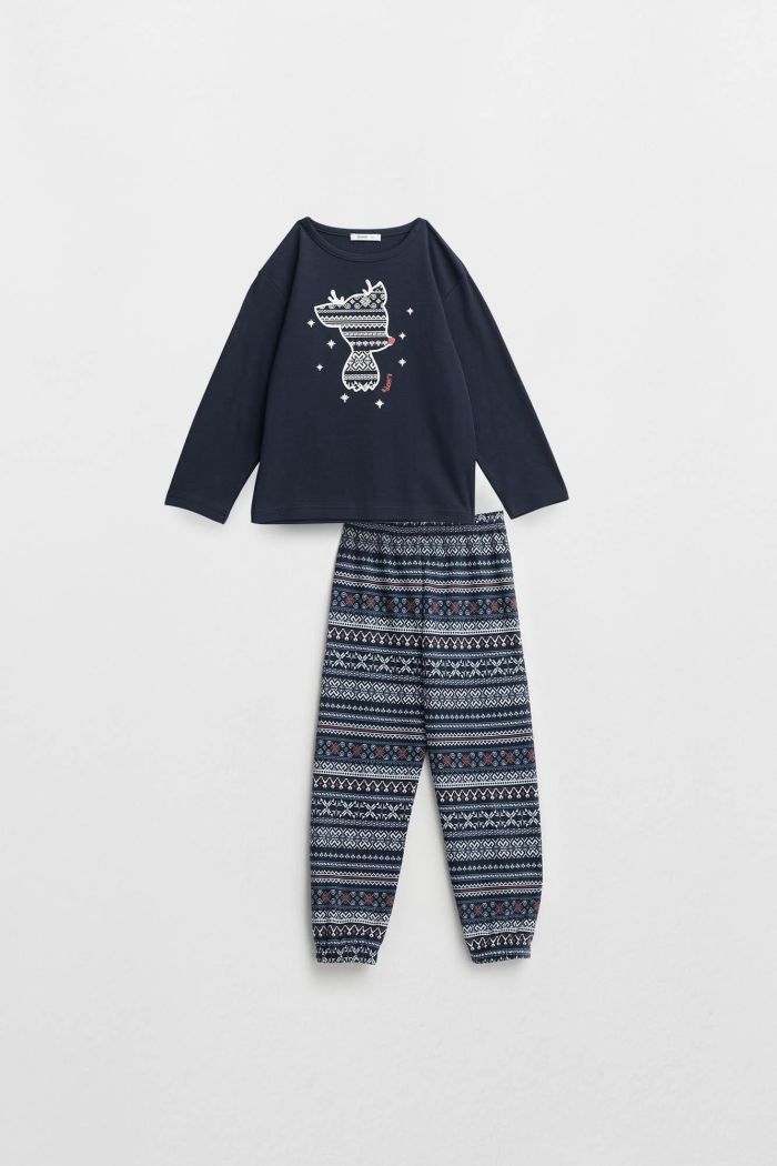 Hosszú ujjú gyerek pizsama