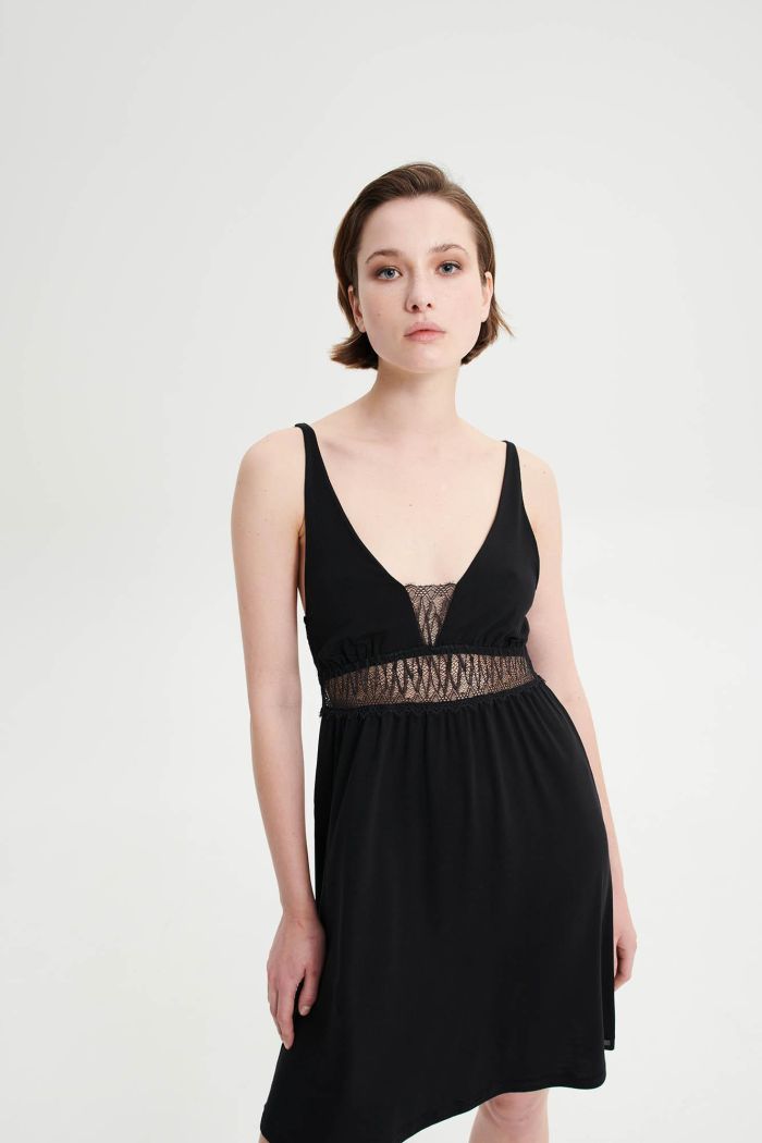 Nightgown with Lace
