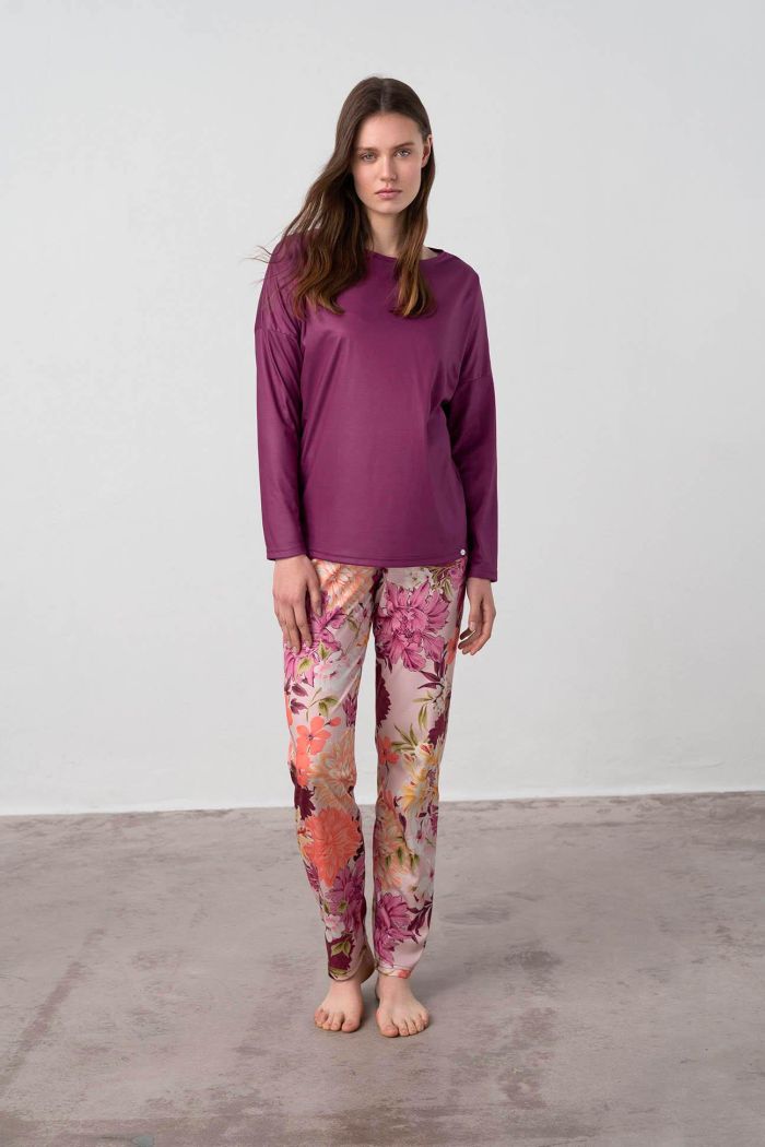 Pyjamas with Floral Pants