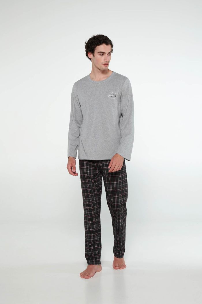 Pyjamas with Plaid Pants