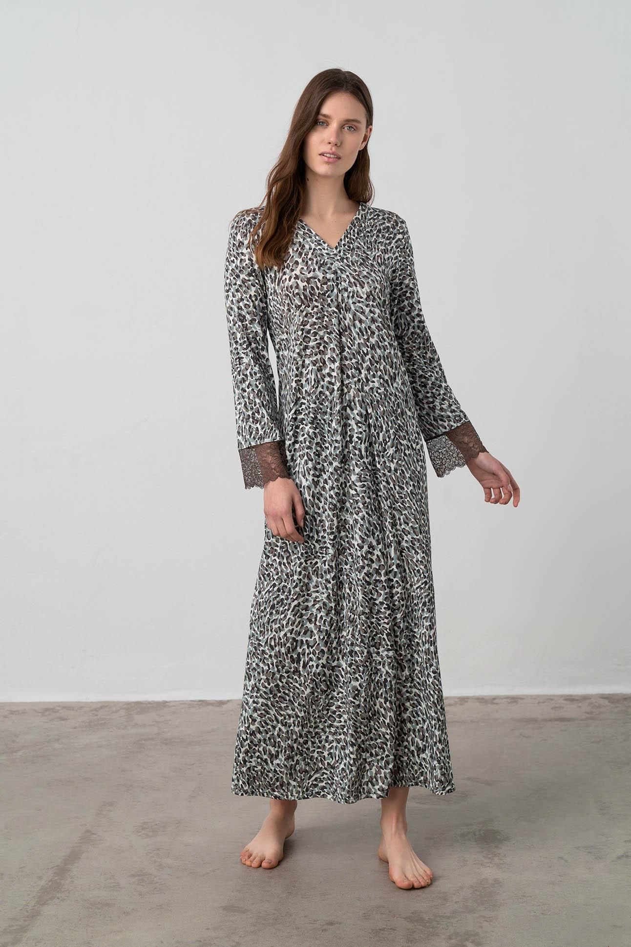 Maxi Printed Nightgown