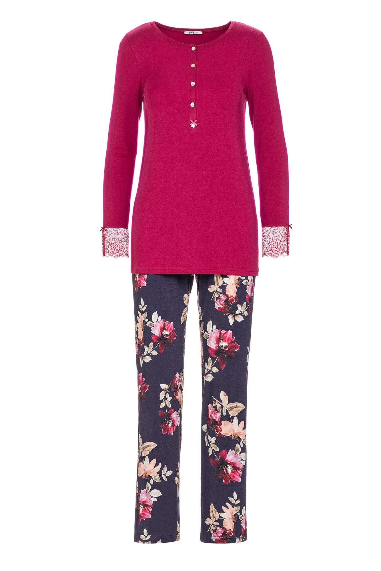 Women’s Floral Pyjamas Plus Size