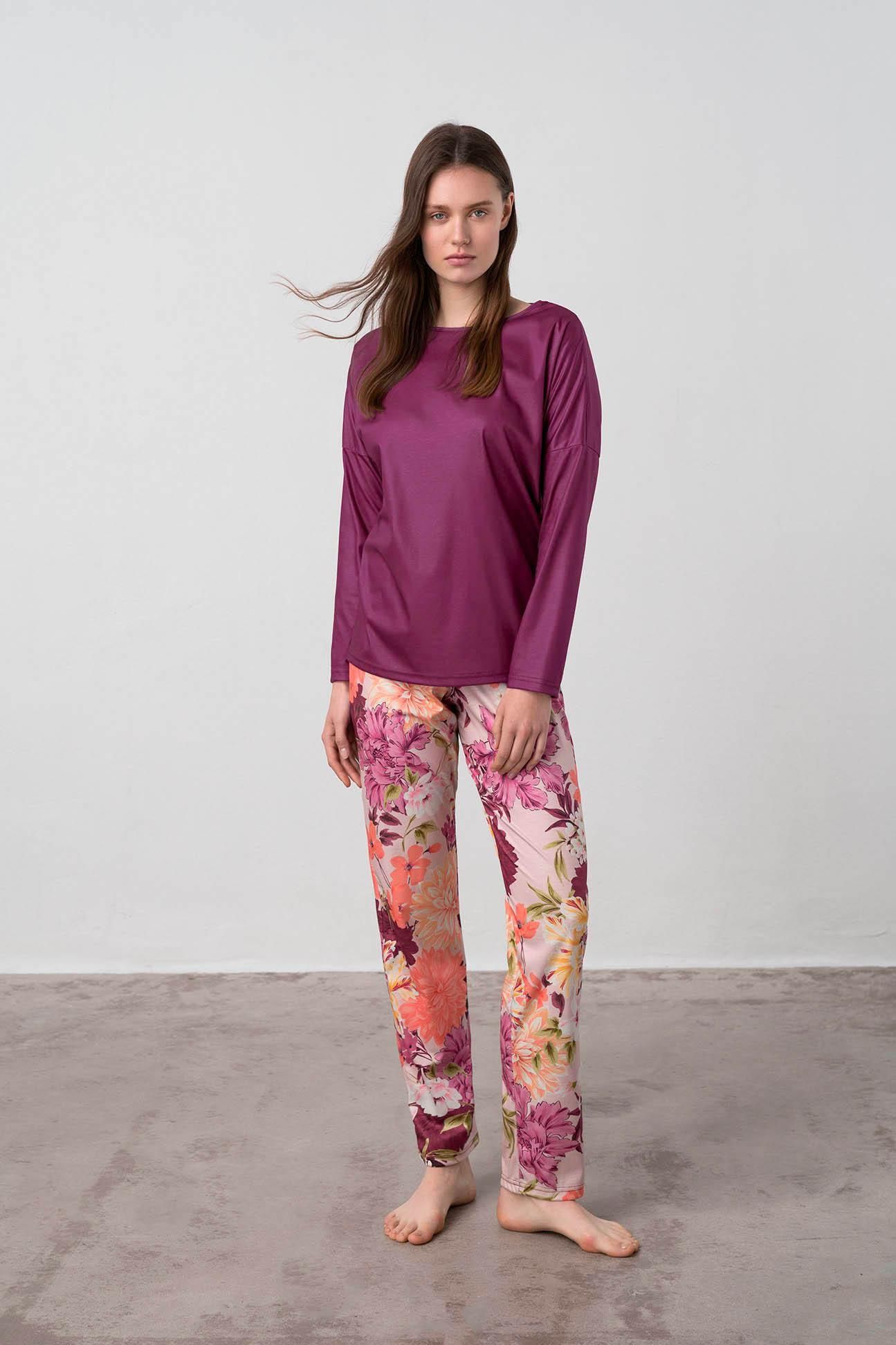 Pyjamas with Floral Pants