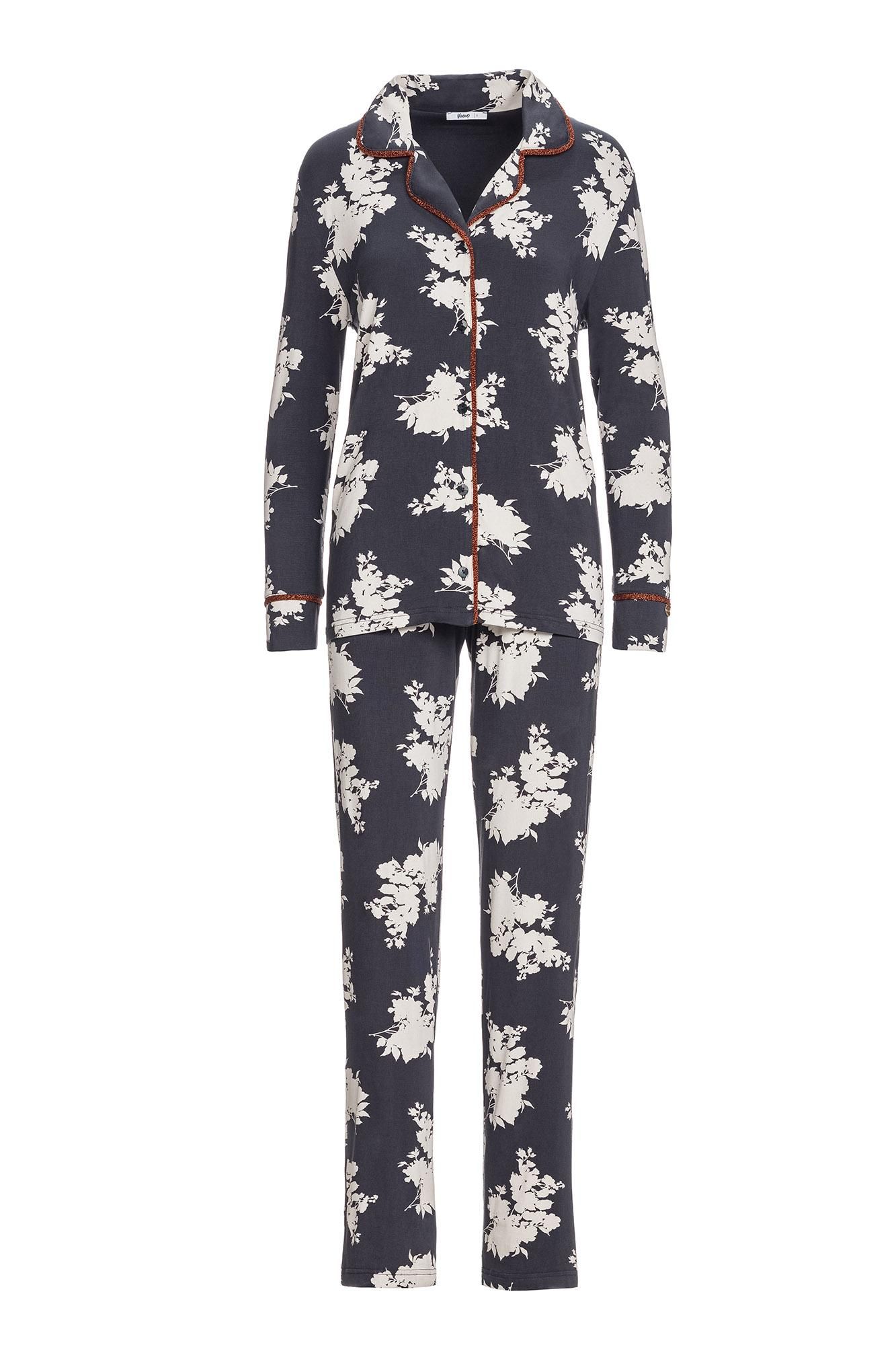 Women’s Floral Buttoned Pyjamas