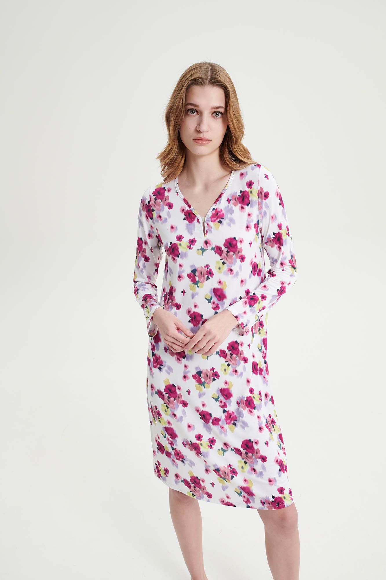Long Nightgown with Button
