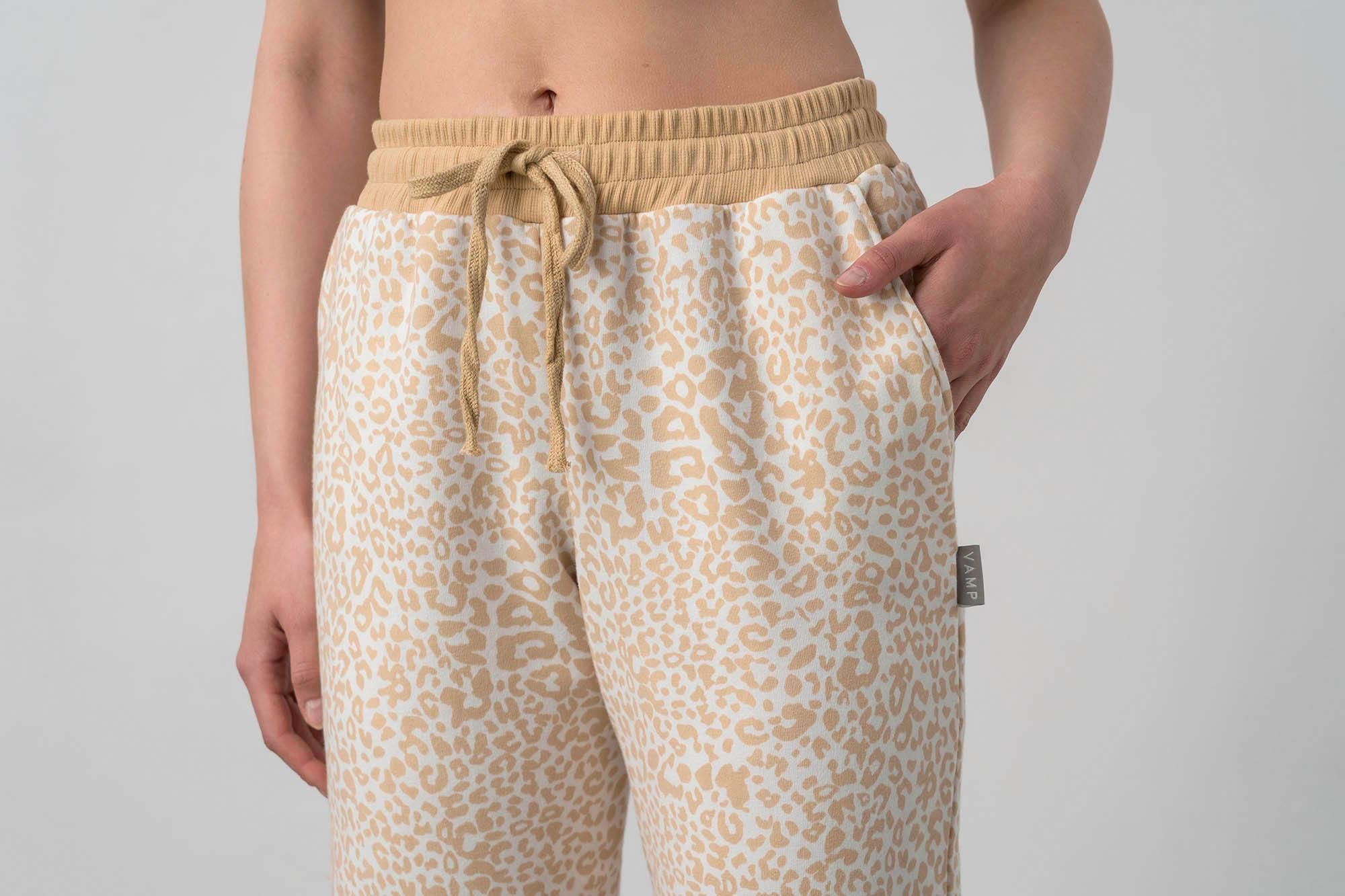 Printed Pants  with Side Pockets