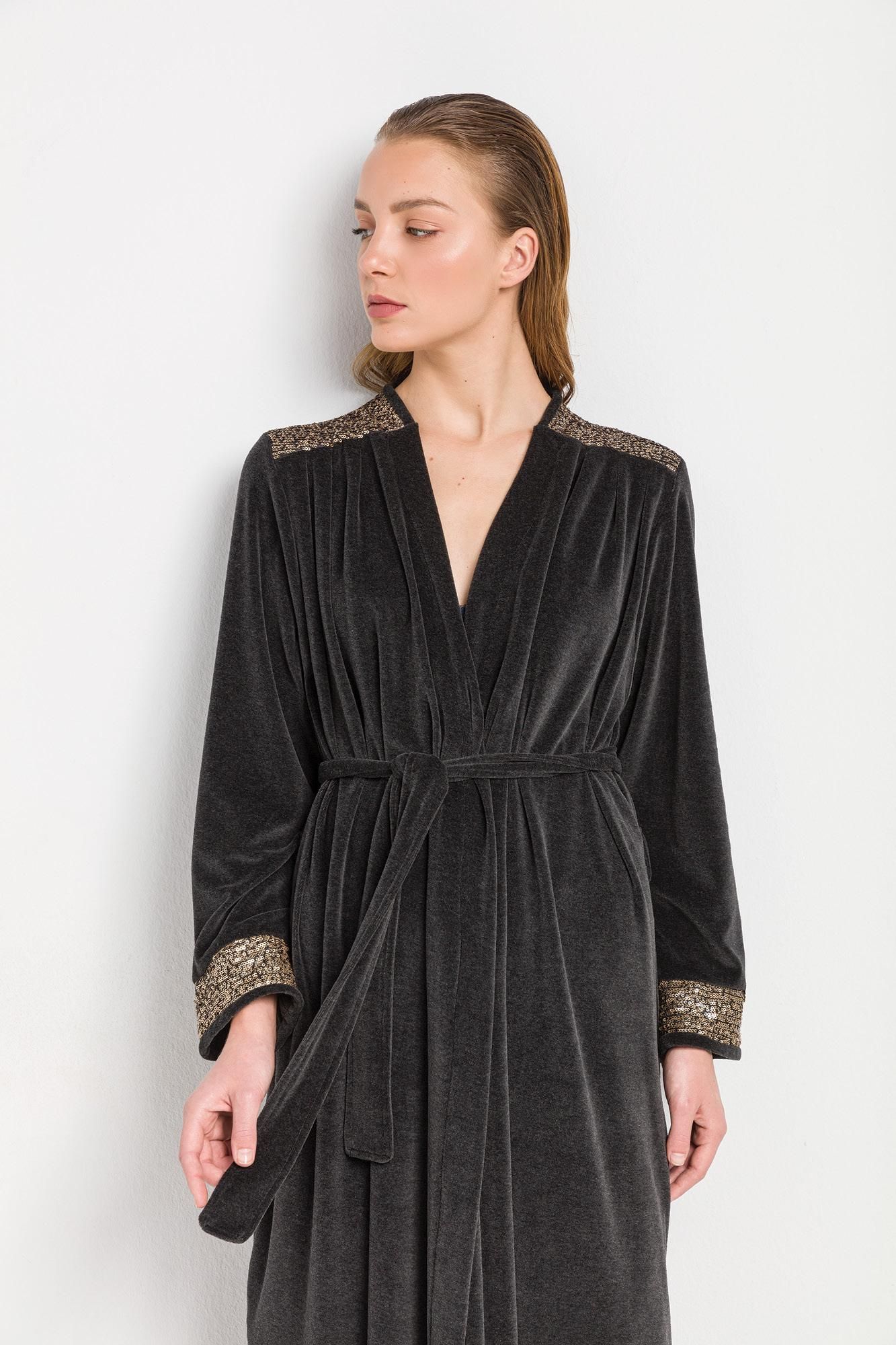 Women’s Maxi Velour Robe