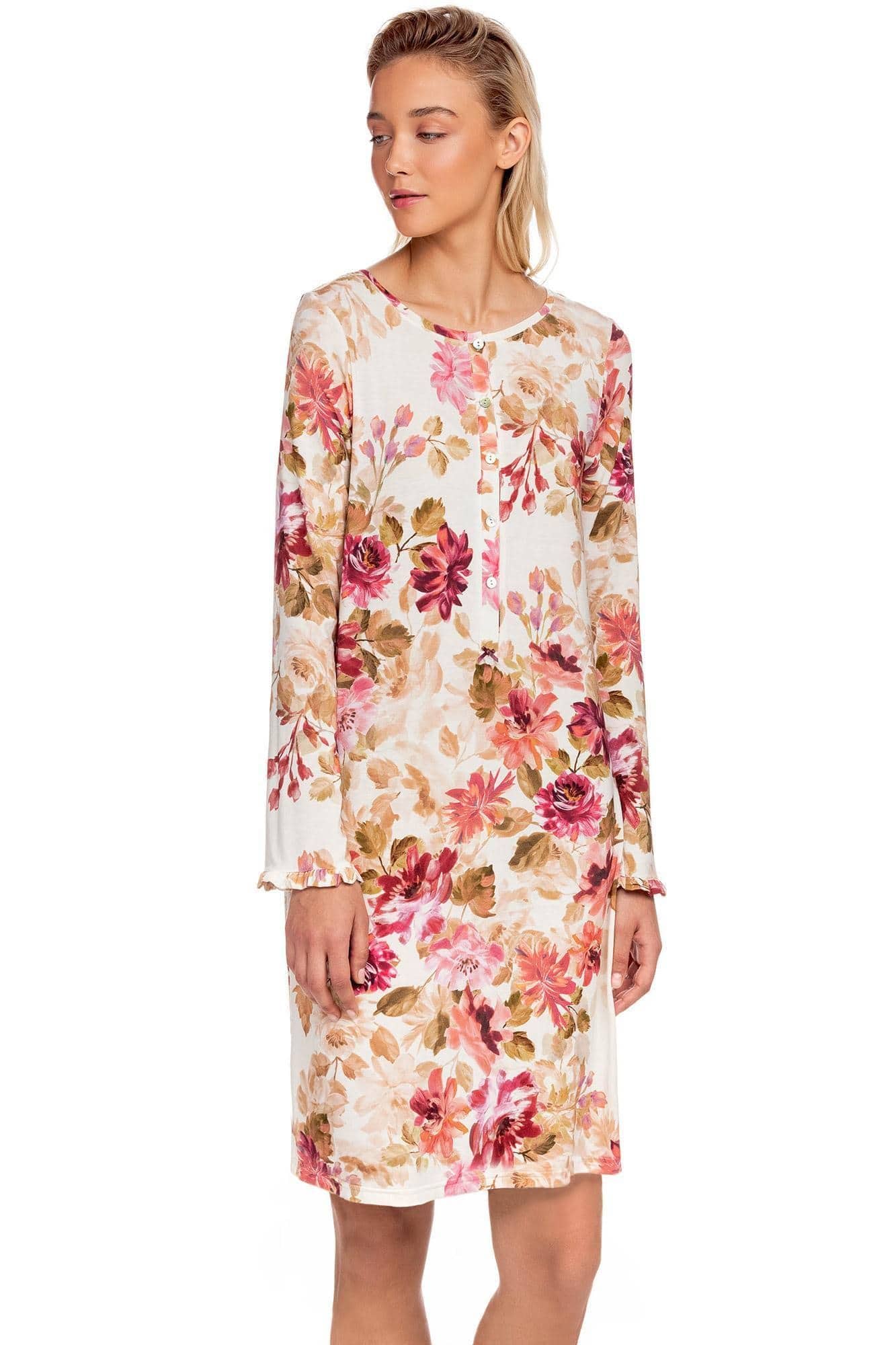 Floral print Nightgown
