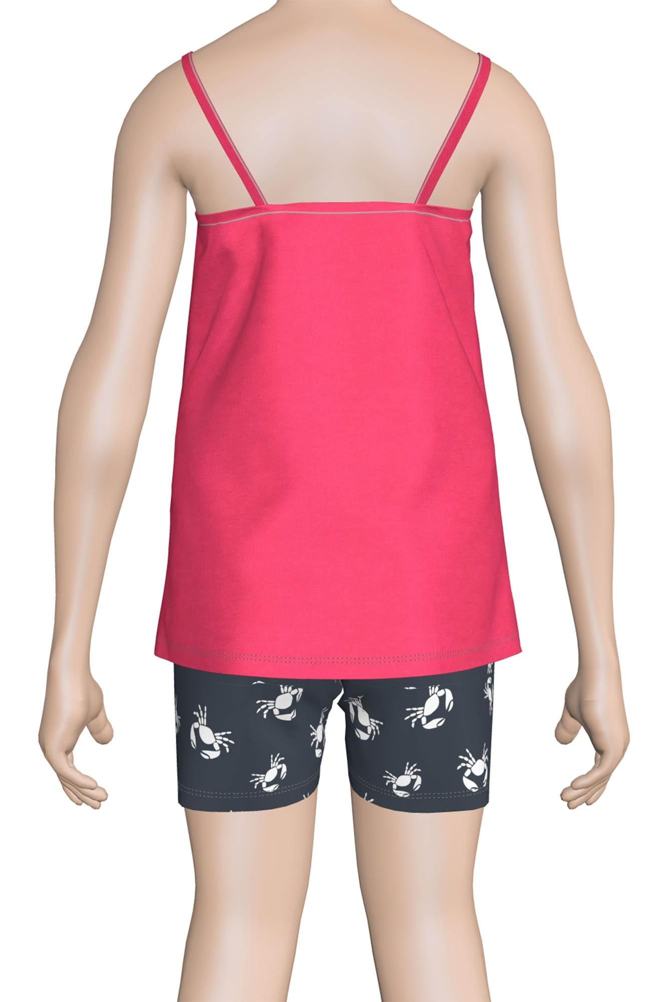Pohodlné dvojdielne dievčenské pyžamko