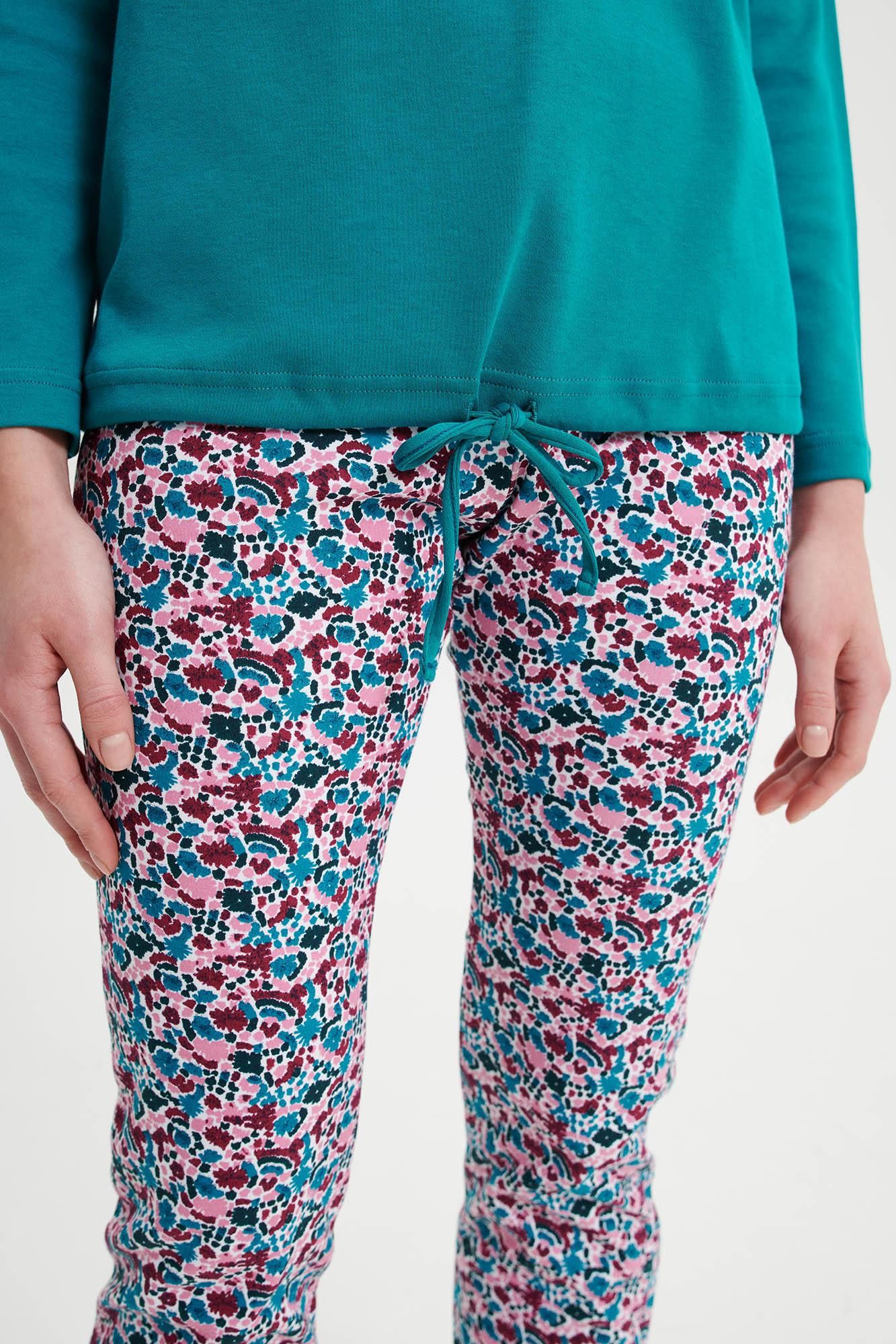 Pyjamas with Plain top