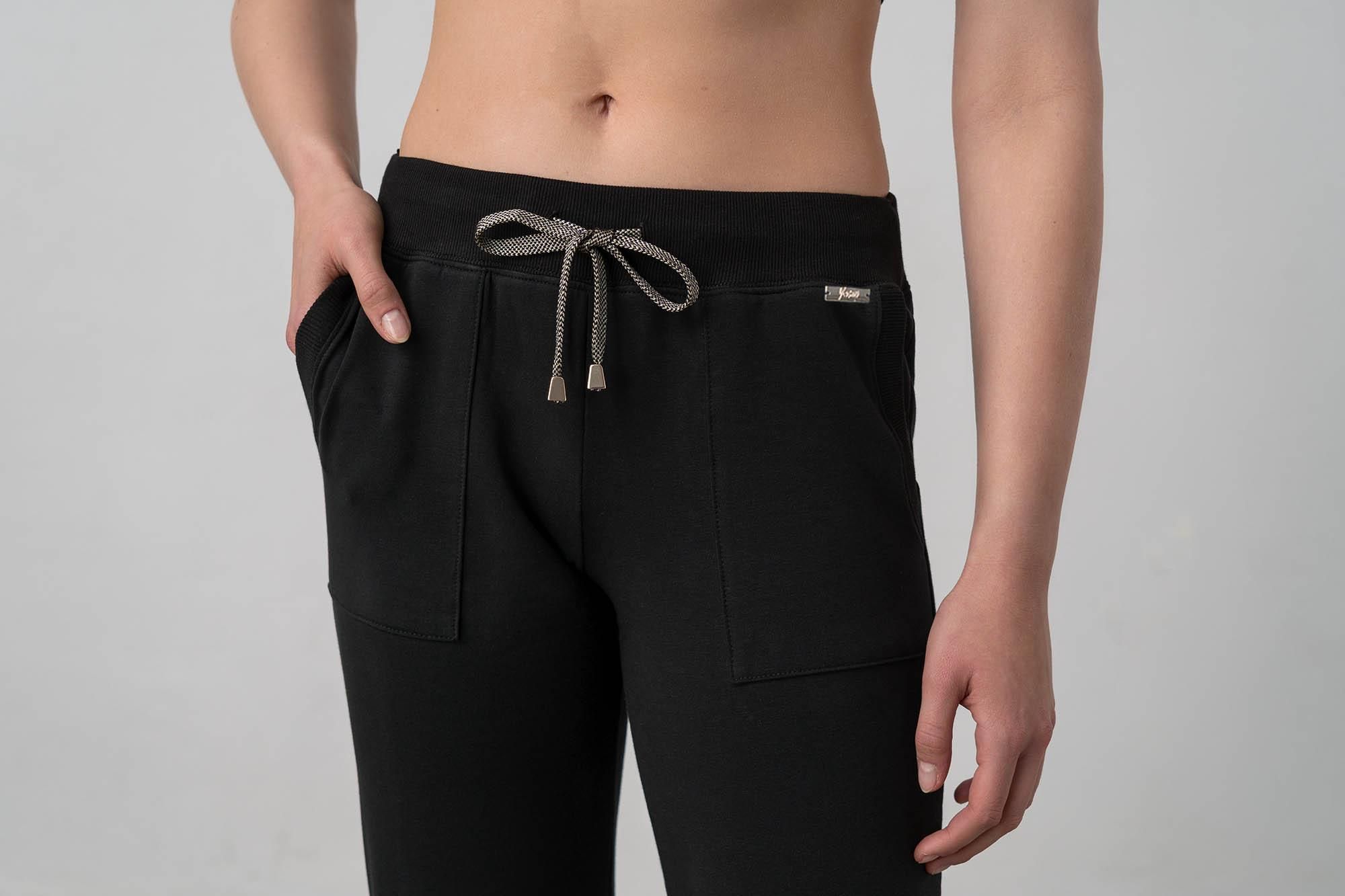 Plain Pants with Pockets