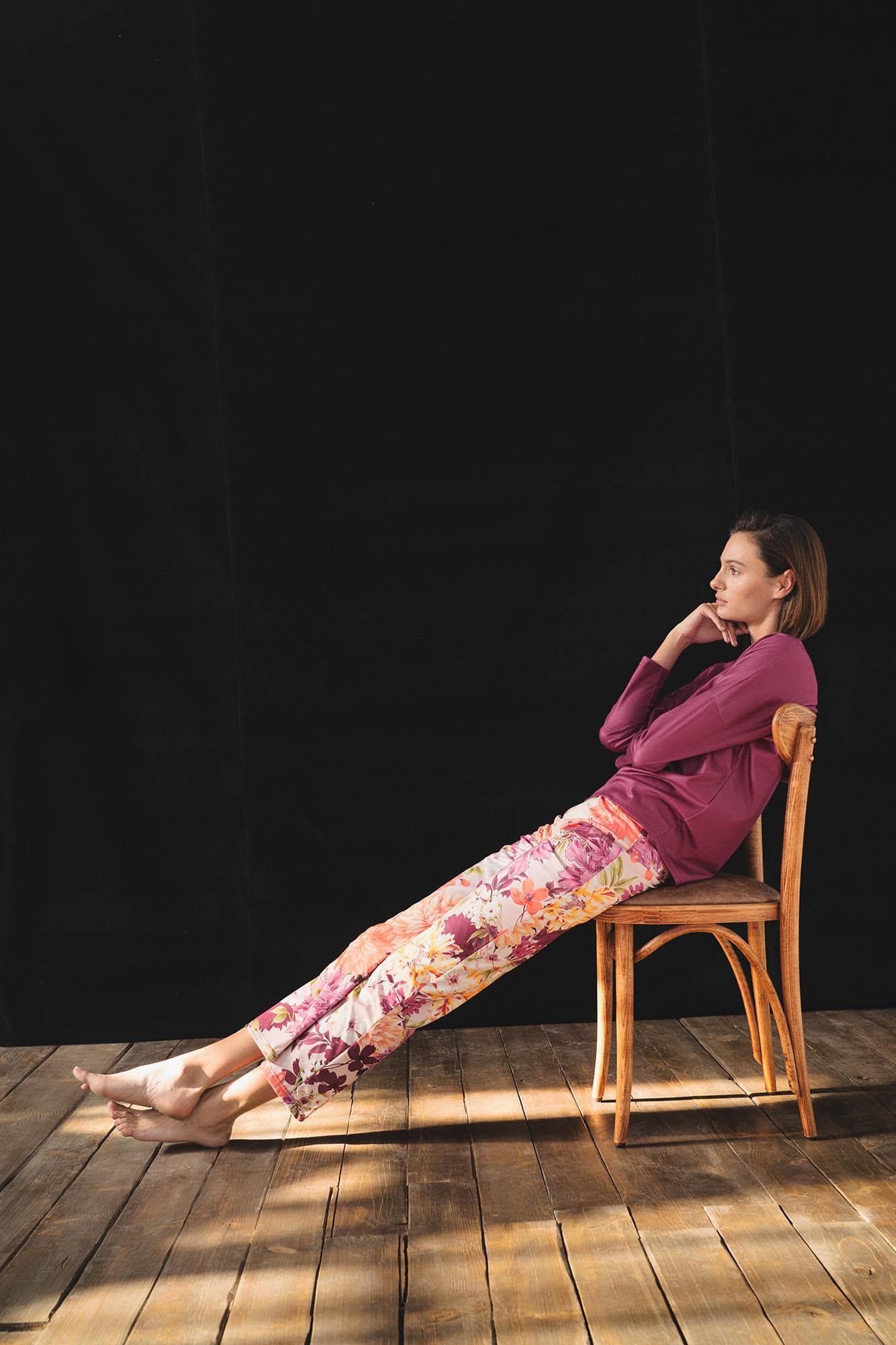 Dwuczęściowa piżama damska – Violetta