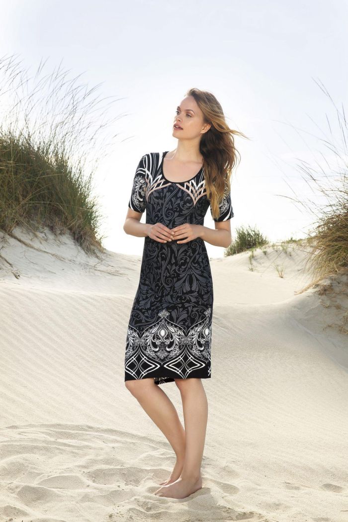 BEACHDRESS 95% VISCOSE - 5% ELASTANE