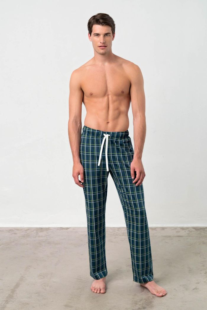 Plaid Long Pants