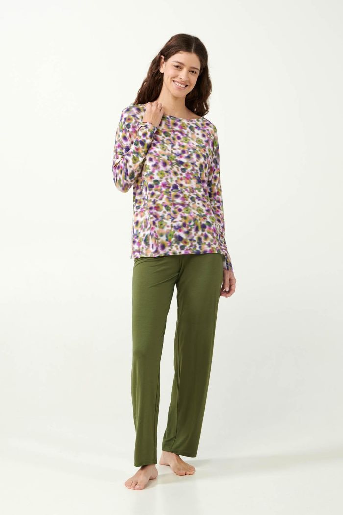 Pijama Micromodal Floral