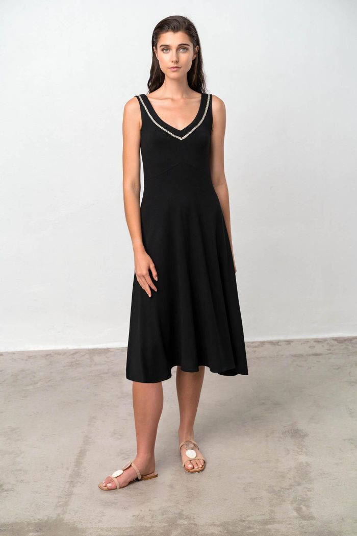 Plain Sleeveless Dress