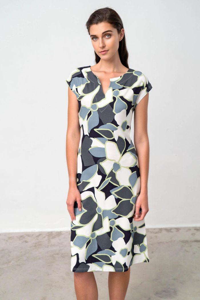 Printed Sleeveless Dress