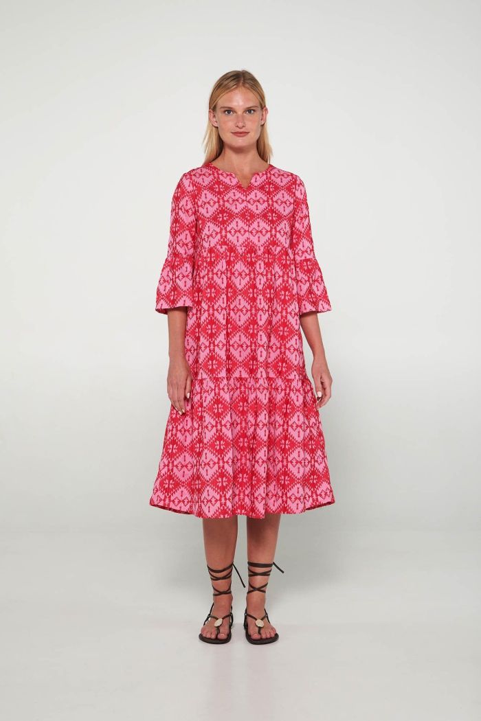 Printed long Caftan