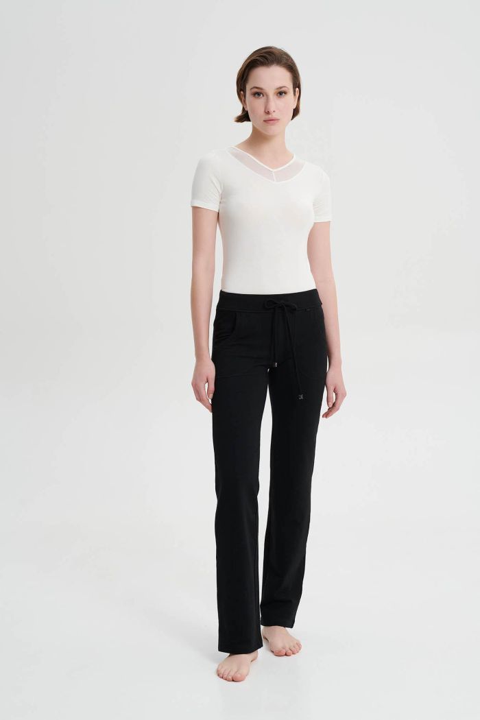 Plain Pants with Pockets