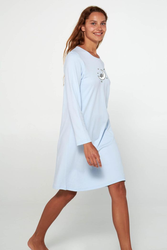 Nightgown with Long Sleeves