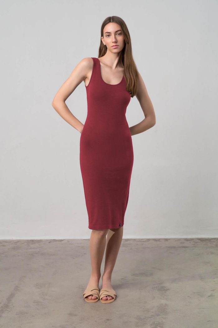 Plain Sleeveless Dress