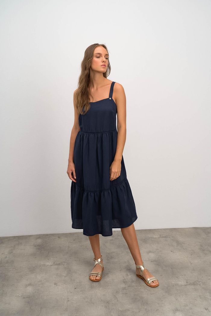 Plain Sleeveless Dress