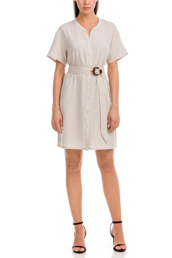 Linen Shirtdress