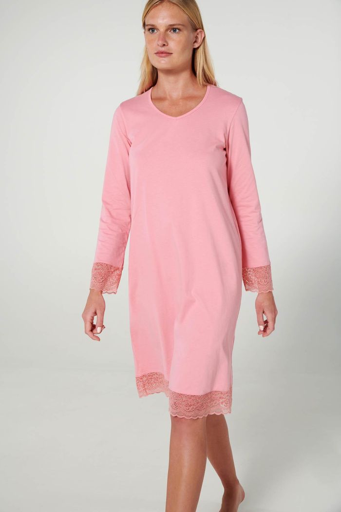 Nightgown with Long Sleeves