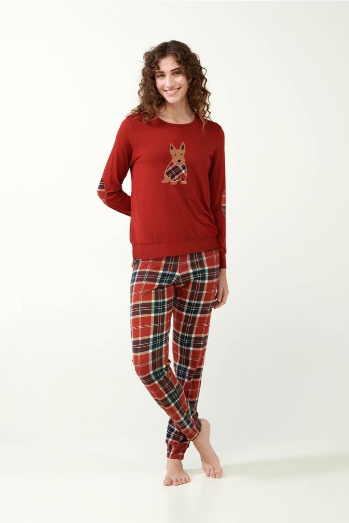 Scottish Terrier Print Pyjamas