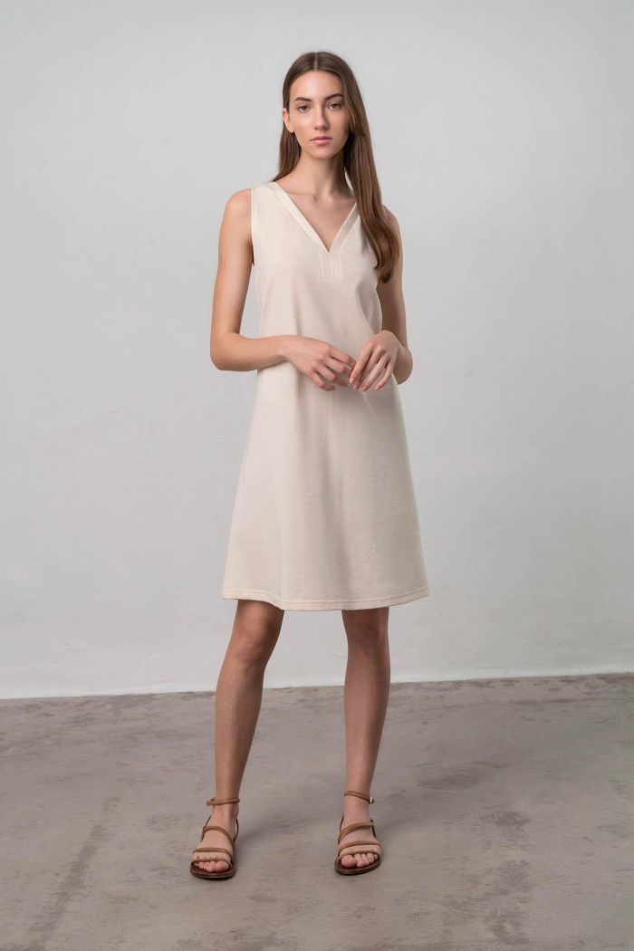 Plain Sleeveless Dress