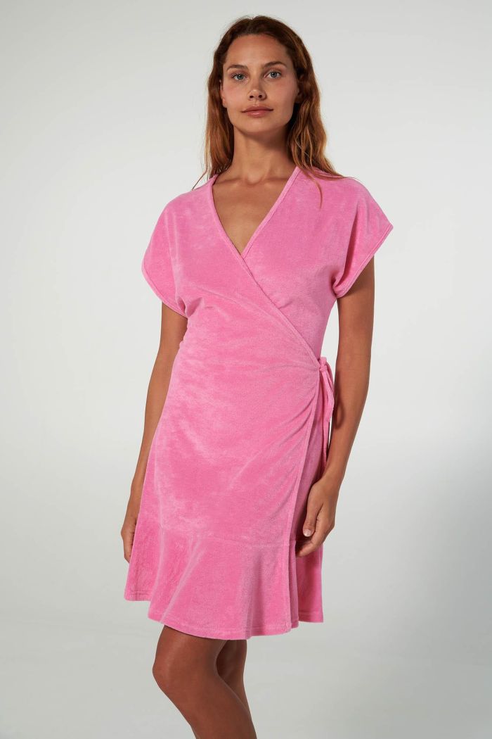 Plain Frottee Robe