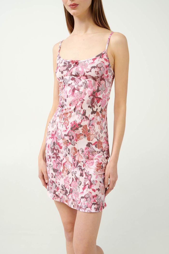 Rose Vinka Floral Strap Nighty