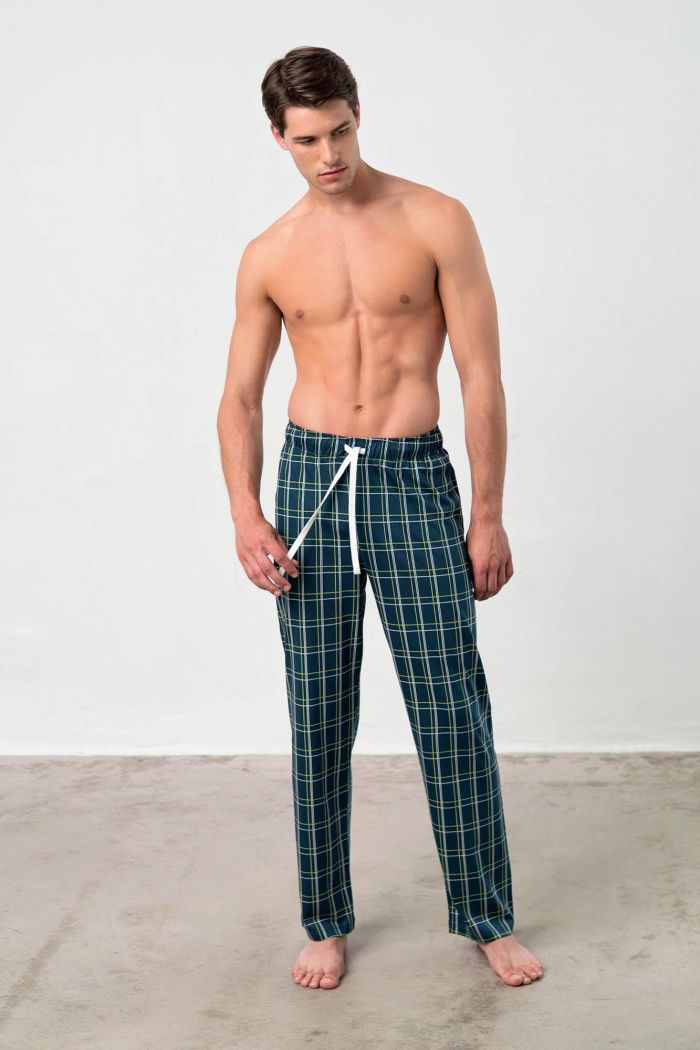 Plaid Long Pants