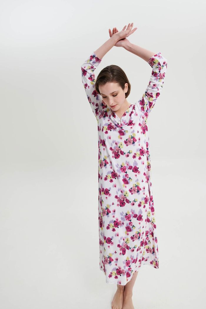 Long Nightgown with Button