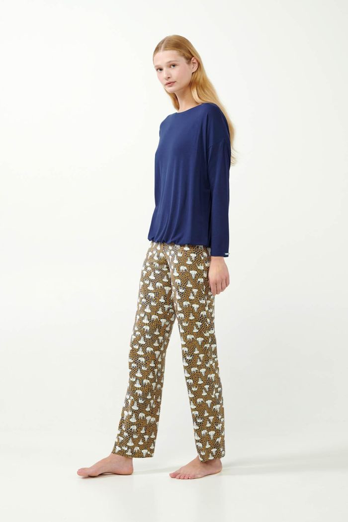 Elephant Print Pyjamas