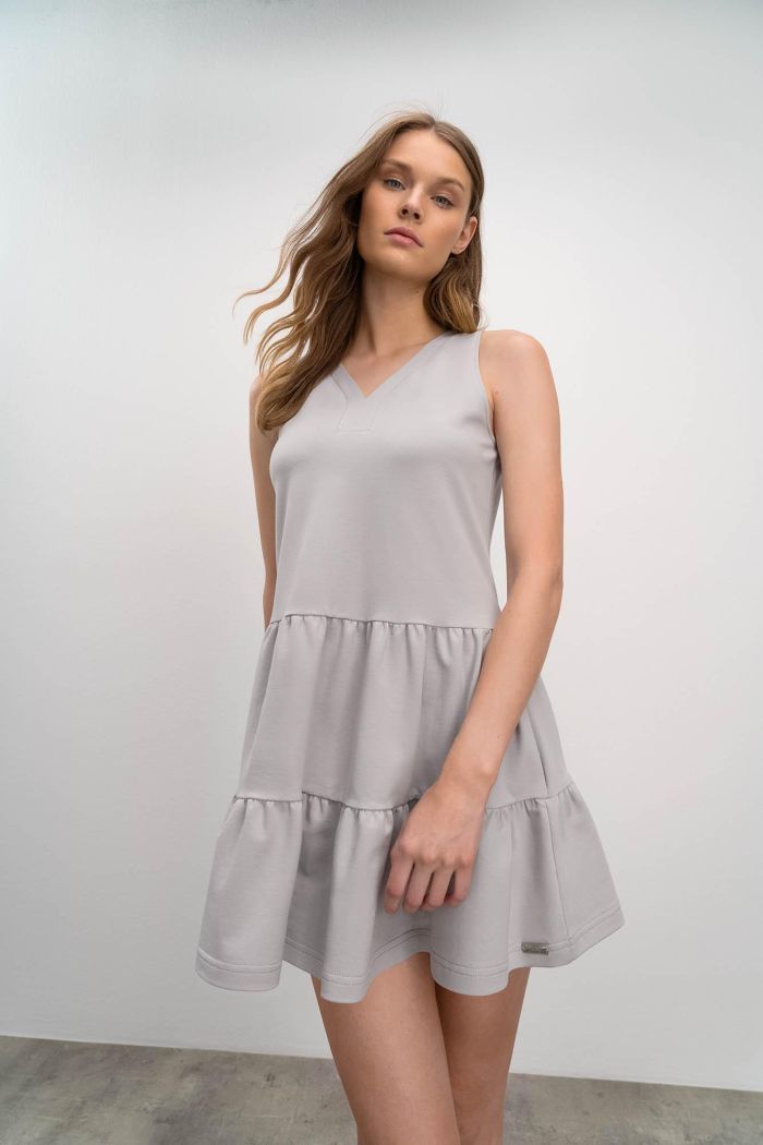 Plain Sleeveless Dress