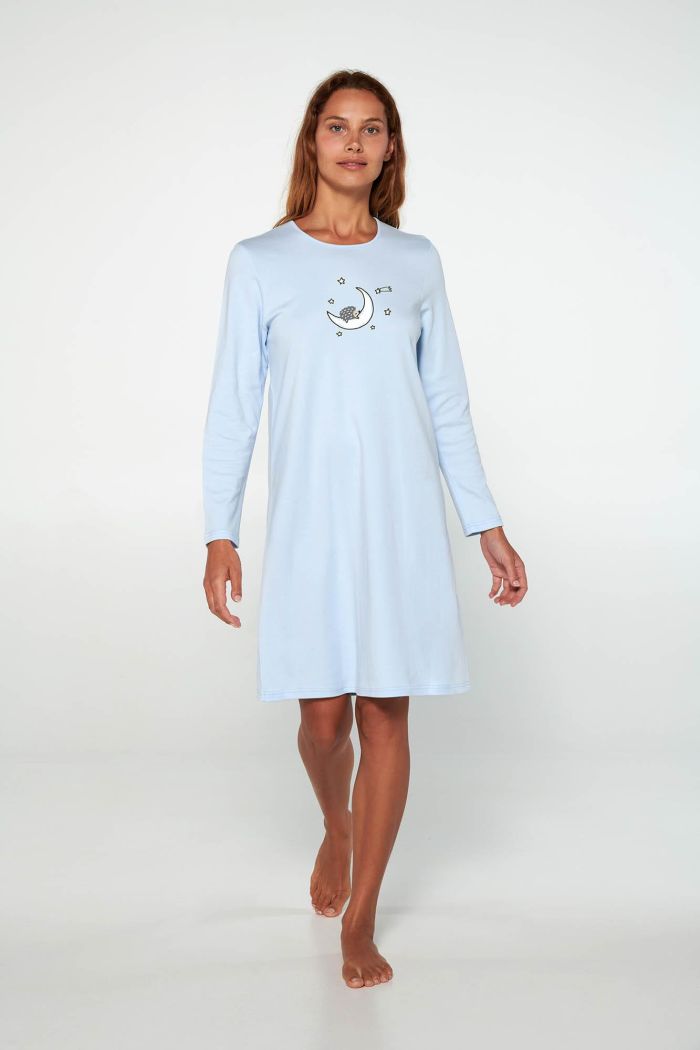 Nightgown with Long Sleeves