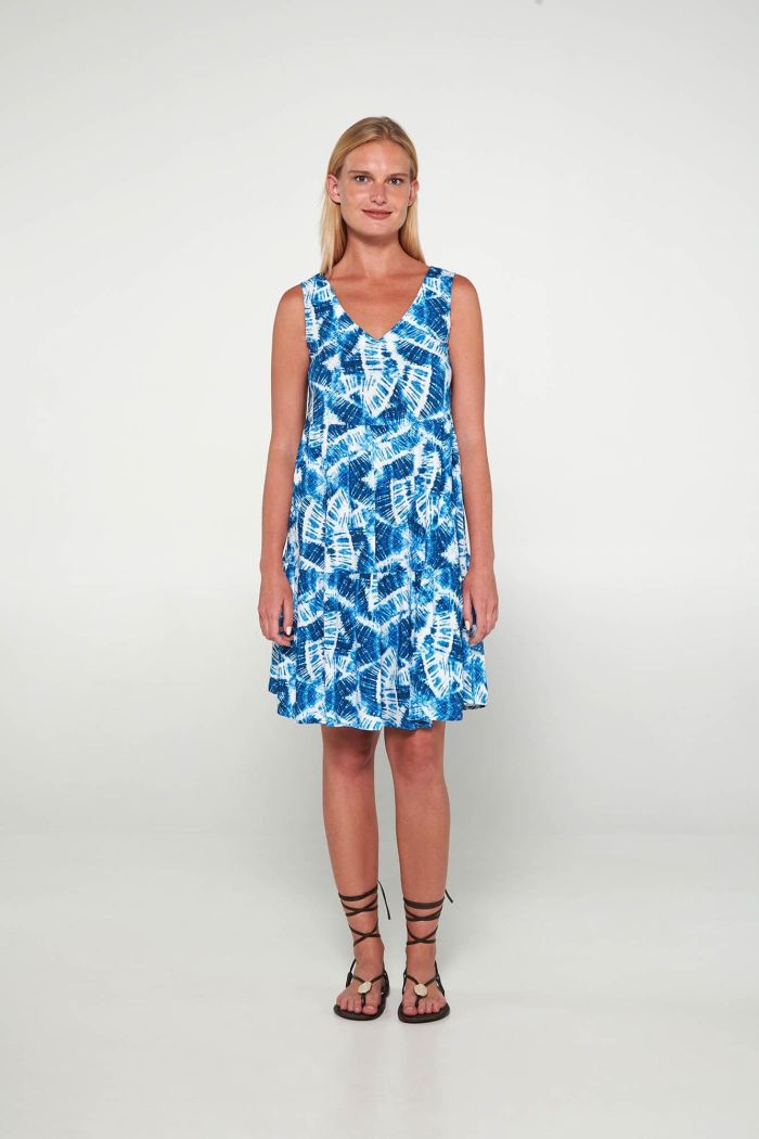 Printed Sleeveless Dress