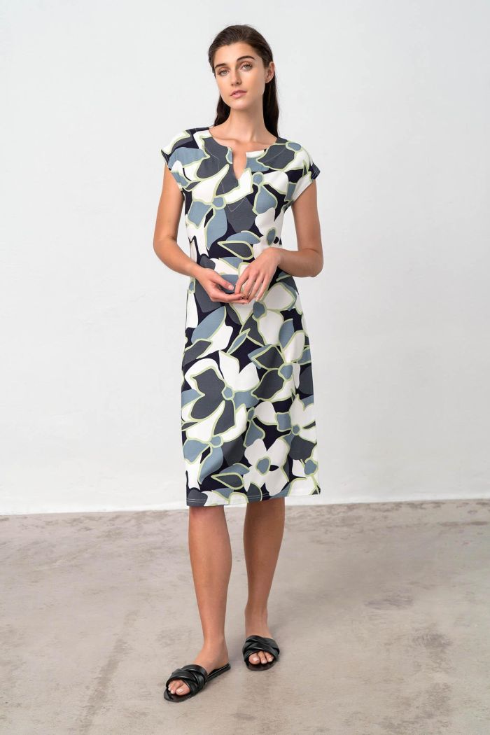 Printed Sleeveless Dress