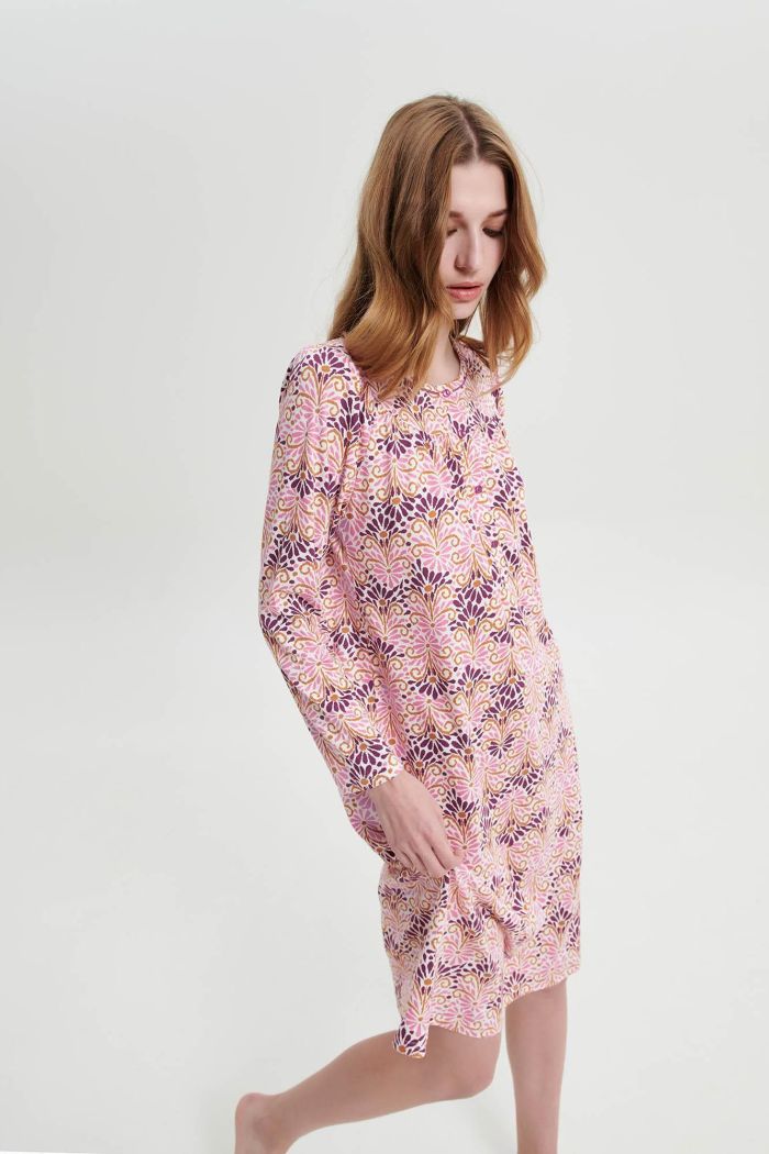 Nightgown with Long Sleeves