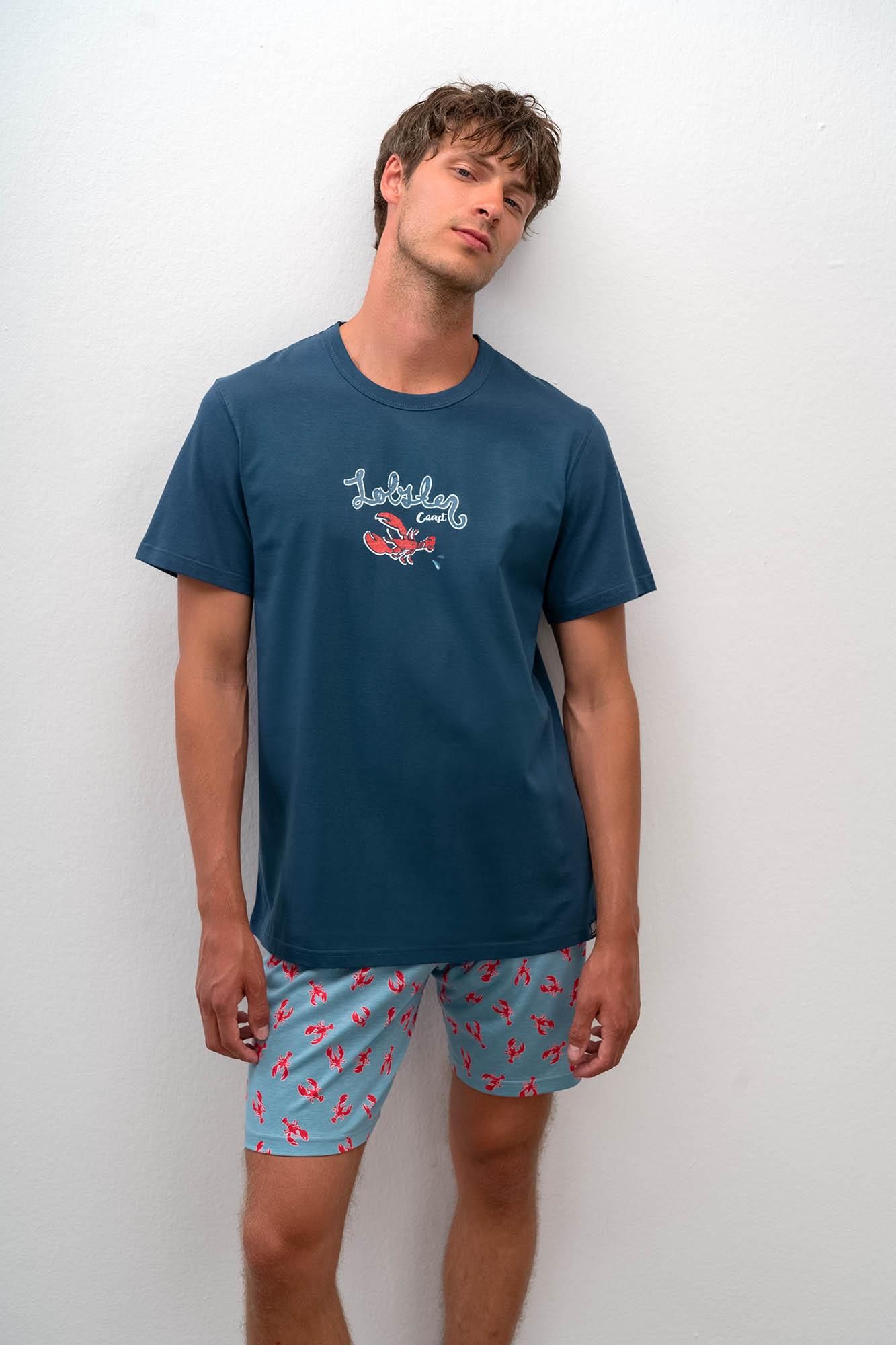 Pohodlné dvoudílné pánské pyžamo Art.: 16610